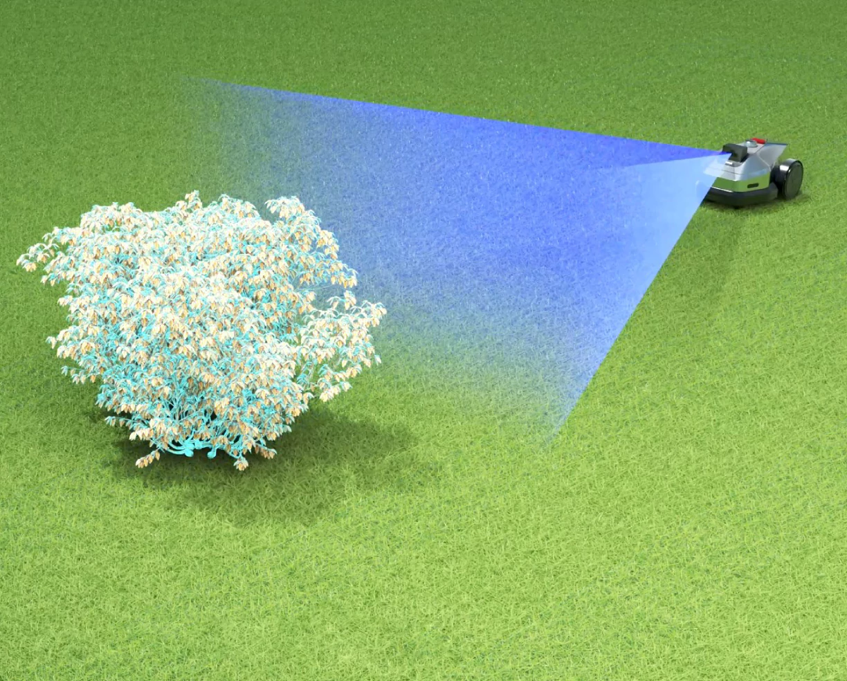 Automatic lawn mower vision solution